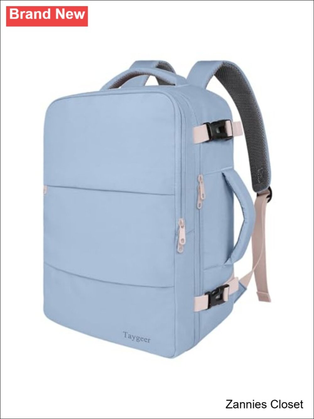 ✨ Taygeer TSA Carry On Travel Backpack 15.6" Laptop Water Resistant w Shoe